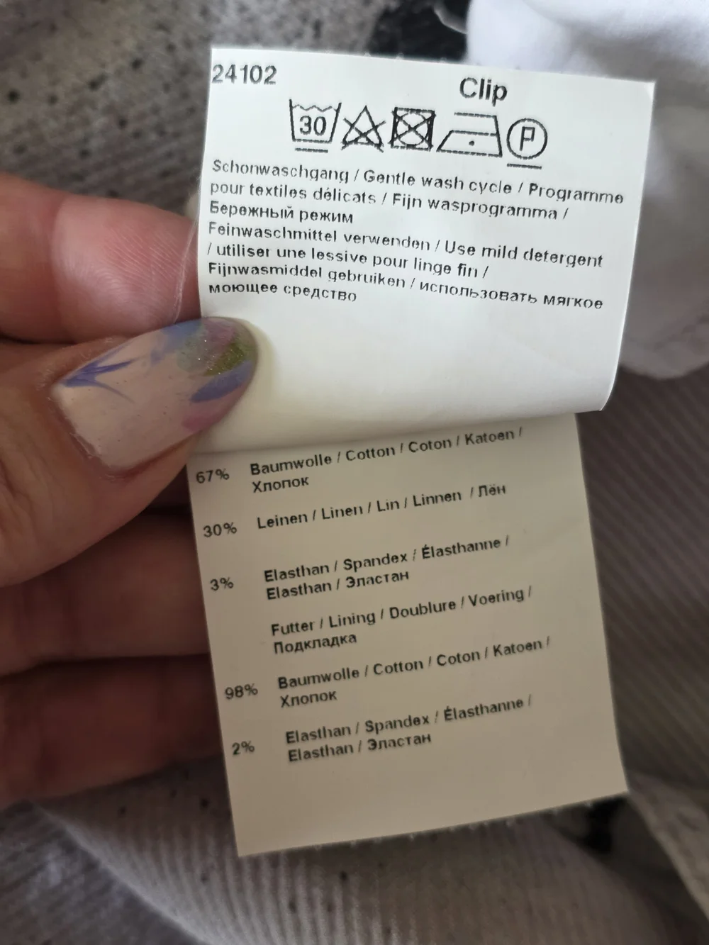 Annette Gortz 10 Euro 40 Artsy Cropped Trousers Luxury Ribbed Black & White - Picture 12 of 15